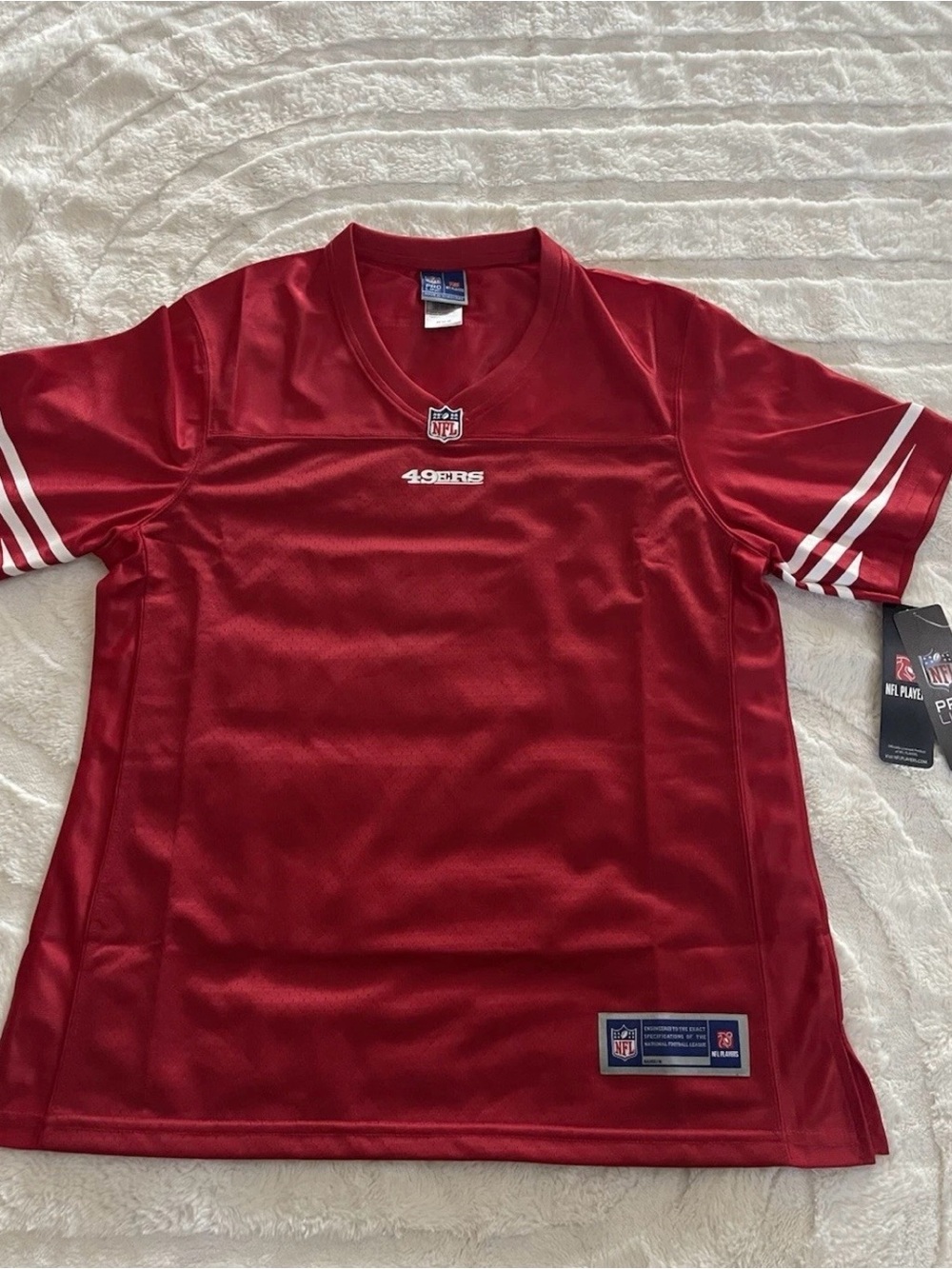 NFL San Francisco 49ers Red Short-Sleeve Replica Jersey